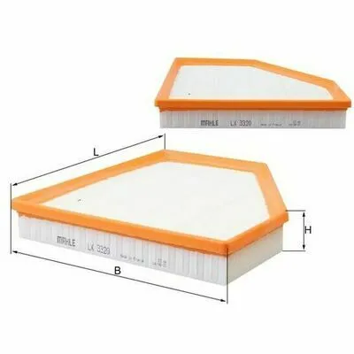 MAHLE LX 3320 Filtro Aria Affare