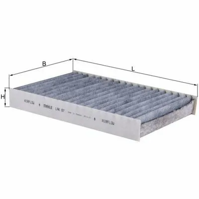Promozione MAHLE LAK 87 Filtro, Aria Abitacolo