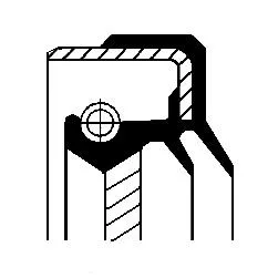 Ultime Pezzi CORTECO 01035950B - Anello tenuta, Differenziale ATP Autoricambi
