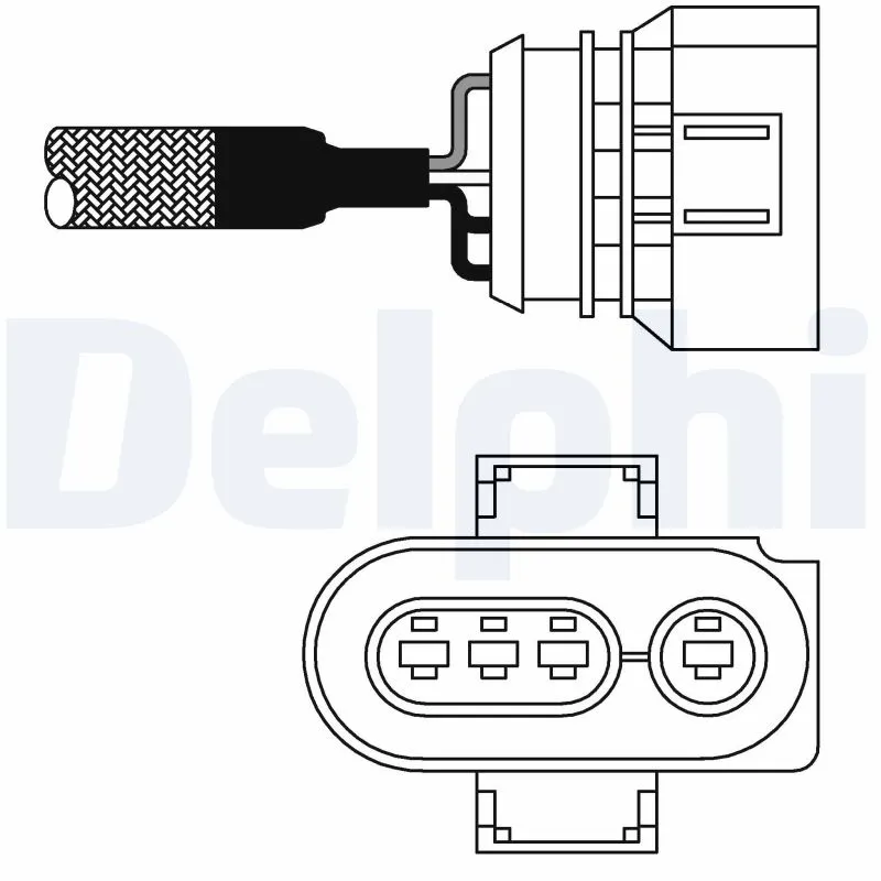 DELPHI ES10979-12B1 - Sonda lambda ATP Autoricambi Offerta Speciale