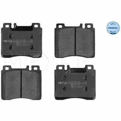 MEYLE-ORIGINAL True to OE. 025 213 0318 Kit Pastiglie Freno, Freno a Disco Popolare
