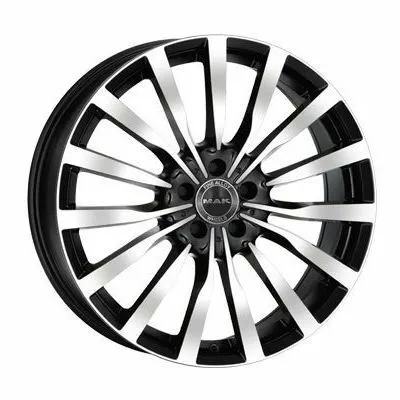 MAK Krone (Nero) 9.5x19 ET25 5x112 66.6 Reso Gratuito