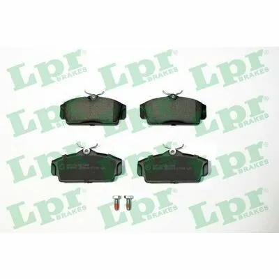 LPR 05P706 Kit Pastiglie Freno, Freno a Disco Scelto Dai Clienti