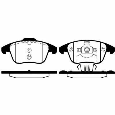 RAICAM RA.0890.0 Kit Pastiglie Freno, Freno a Disco Nuova Collezione