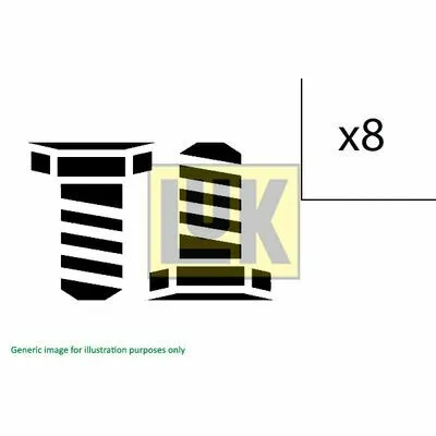 LUK 411 0026 10 Kit Bulloni, Volano Occasione Imperdibile