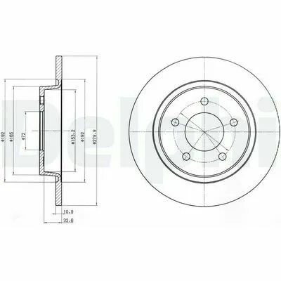 Acquista Ora DELPHI BG3930 Disco Freno