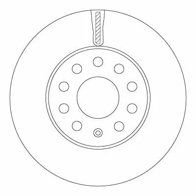 A Buon Prezzo TRW SINGLE DF6903S Disco Freno