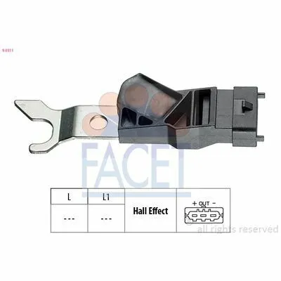 FACET Made in Italy - OE Equivalent 9.0311 Sensore, Posizione Albero a Camme Promo Stagionale