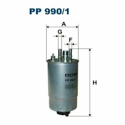 FILTRON PP 990/1 Filtro Carburante Spedizione Espresso