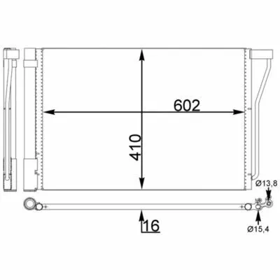 A Buon Prezzo MAHLE BEHR AC 781 000S Condensatore, Climatizzatore